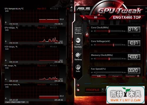 ASUS GPU Tweak(ԿƵ) V2.8.0.8ٷ0