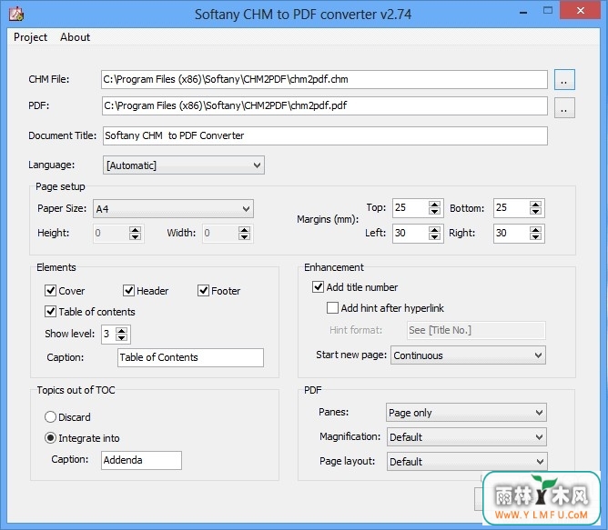 Softany CHM to PDF Converter 3.05(chmתpdf)ٷ0