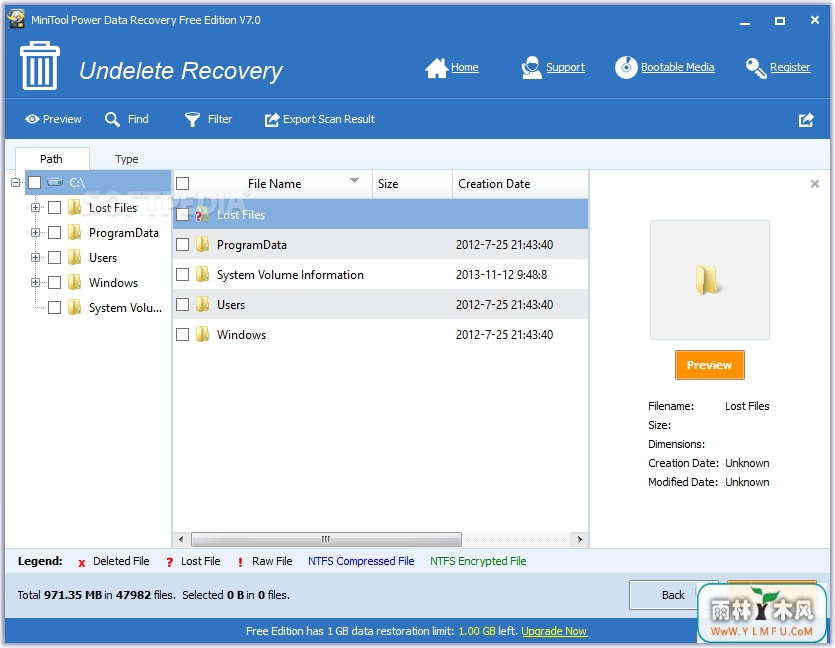 MiniToolݻָ(MiniTool Power Data Recovery) V7.1Ѱ