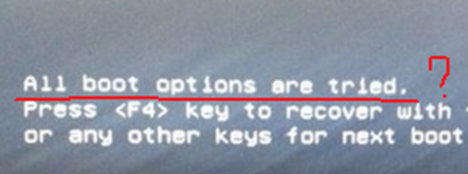 ؽMBRʾall boot options are tried