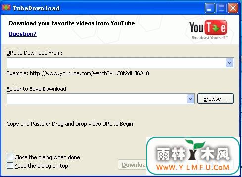 TubeDownload(youtube) V1.11 YouTubeƵع