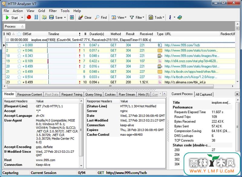 IE HTTP Analyzer(ʵʱ׽HTTP/HTTPSЭ)V7.5.4Ѱ