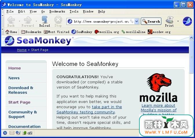 SeaMonkey V2.16.2