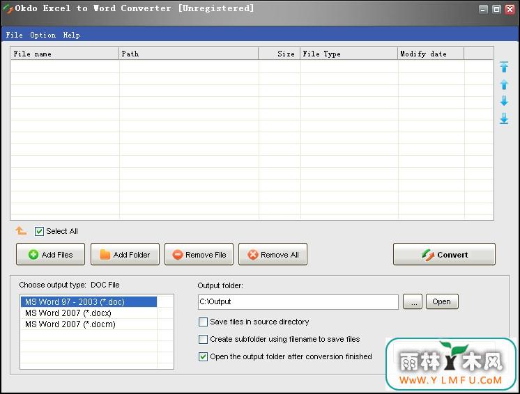 Okdo Excel to Word Converter V5.0 ٷذ  V5.0 