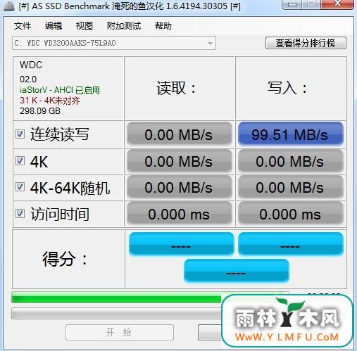 AS SSD Benchmark(̶̬) V1.7 