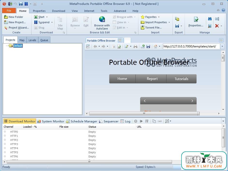 Portable Offline Browser() ٷ V6.9.0.4198