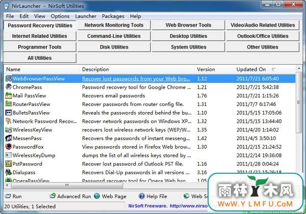 NirLauncher(NirSoft)V1.19.32ɫ