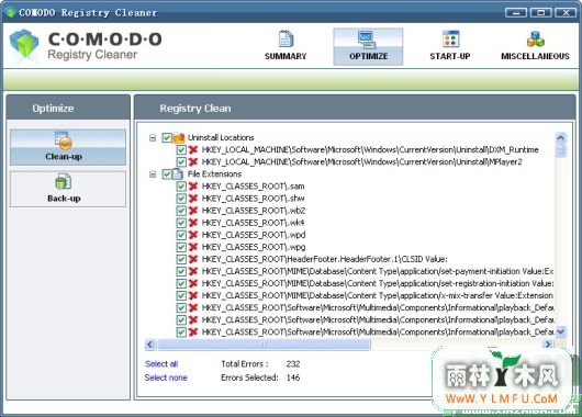 COMODO Registry Cleaner(ע)V1.0.17.23Ѱ