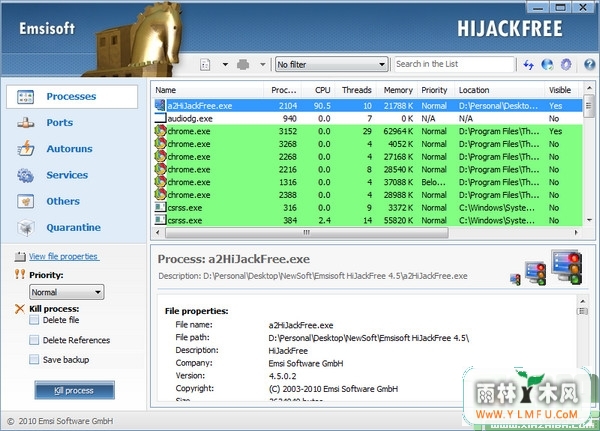 Emsisoft HiJackFree(ϵͳȫ)V4.5.0.2ɫ V4.5.0.2