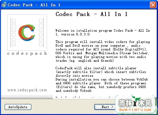 Codec Pack All In 1(Ӱ)V6.0.3.0