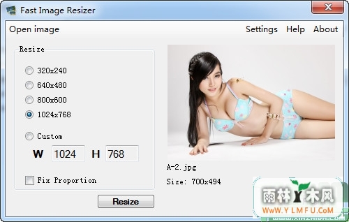 FastImageResizer (ͼƬŹ) V0.75 Ѱ