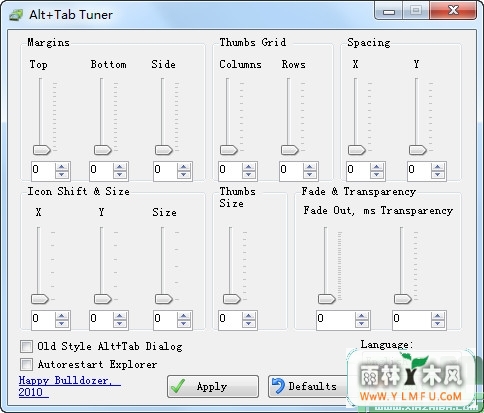 Alt+Tab Tuner(WIN7лڵ)V1.0.1.0 ɫ 