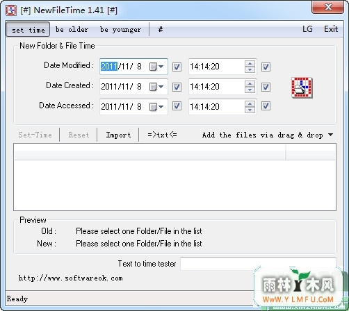 New File Time(newfiletime޸ʱ)V1.41 Ѱ V1.41 