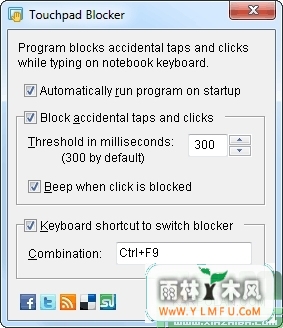 Touchpad Blocker(ʱι)V2.3.0 ɫ