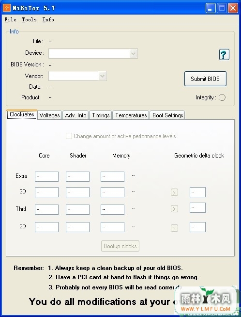 NiBiTor(NVIDIA BIOS EditorԿBIOS༭)V6.04 ɫ