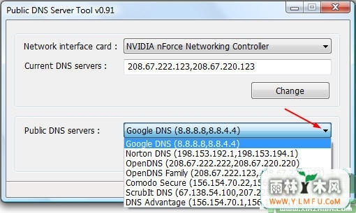Public DNS Server Tool(DNSл)V0.91ɫ