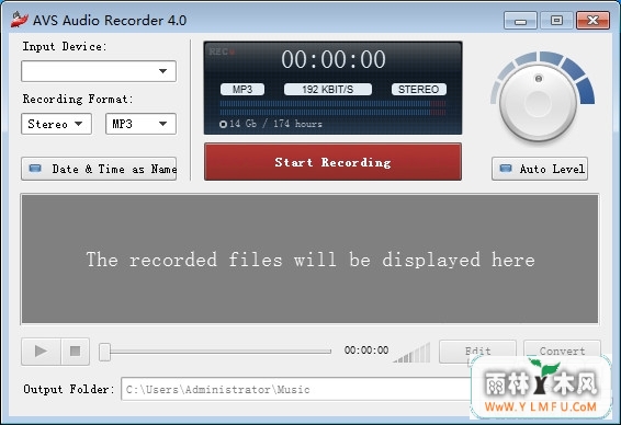 AVS Audio Recorder(¼)V4.0.1.21ٷ V4.0.1.21