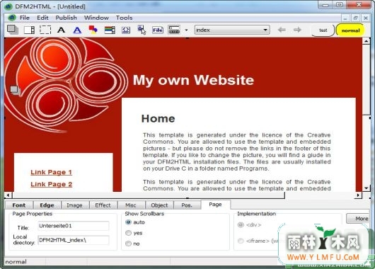 DFM2HTML(ҳ༭)V8.2 ٷѰ