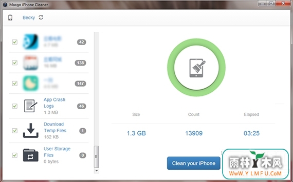 Macgo iPhone Cleaner 1.4.0.1886 ٷ(iPhone)