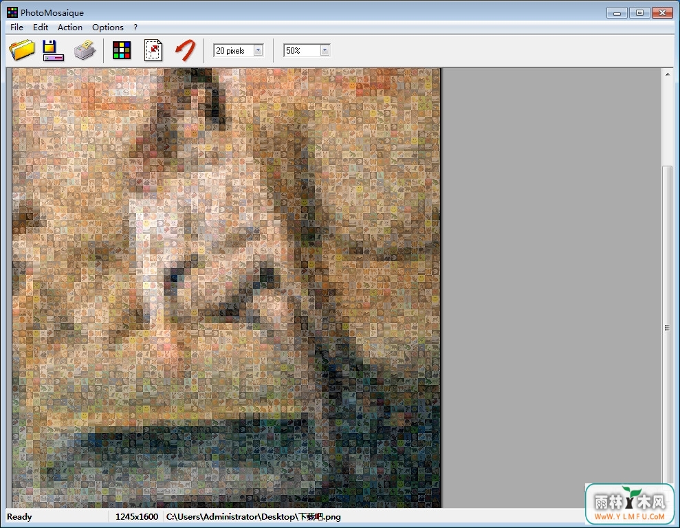 PhotoMosaique 1.6 ٷ(̫ЧͼƬ)