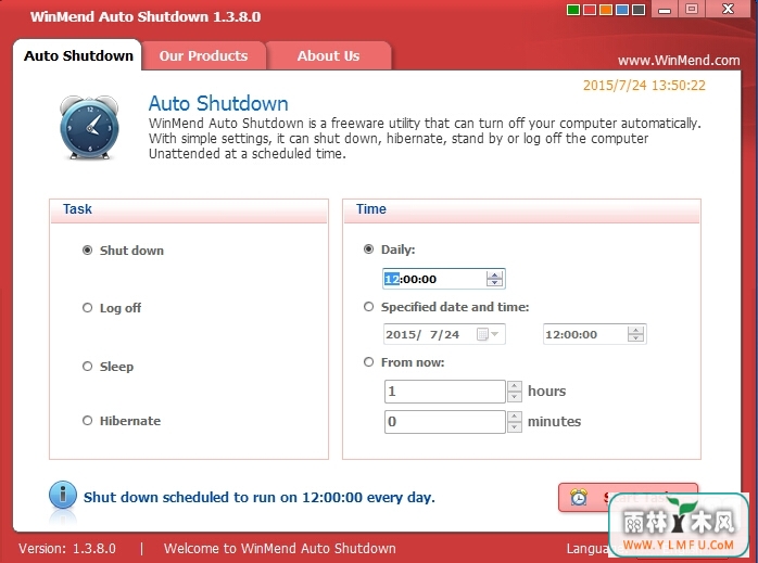 WinMend Auto Shutdown(ʱػ)V1.3.8.0ٷ