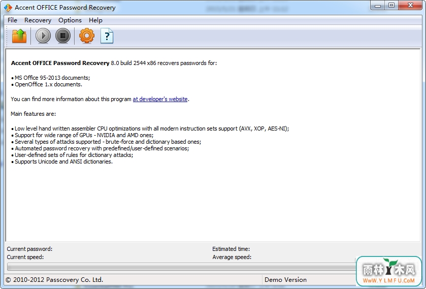 Accent OFFICE Password Recovery(Officeָ) V9.3Ѱ