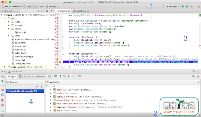 WebStorm(WebǰJS) 10.0.4 ٷ