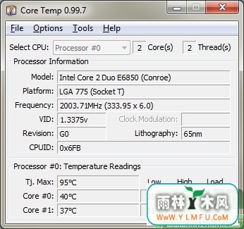 Core Temp(CPU⹤)V1.0.6.0ɫ(x64λ)