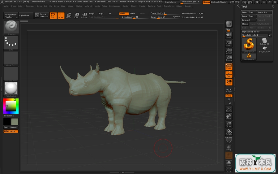 ZBrushάֵ̻滭 V4.7.0.0ٷ