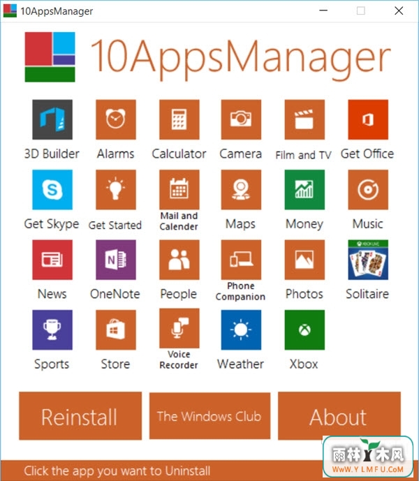 10AppsManager(жWin10ԤװWin10Ԥװж) V1.0ɫ