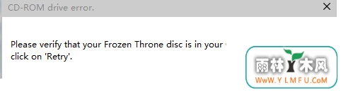 Win10ϵͳ򿪱ʾCD-ROM drive error