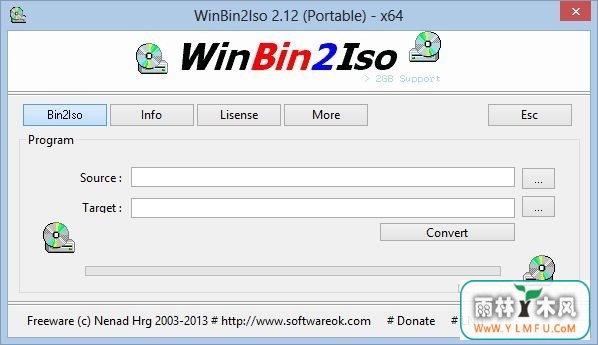 WinBin2Iso Portable Unicode(̾ת)V2.91ٷ