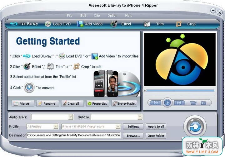 Aiseesoft Blu-ray to iPhone 4 Ripper V6.2.76ٷ