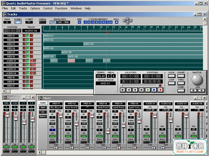 Quartz Audio Master Freeware(AUDIOMIDI)V4.6ٷ