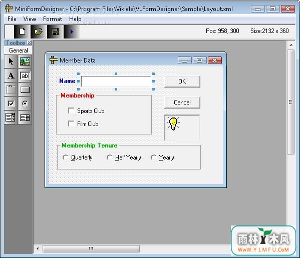 VLFormDesigner(ƿؼ)V1.2 Build 051ٷ
