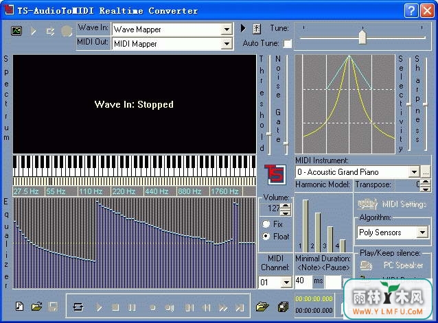 TS-AudioToMIDI Converter(TS-AudioToMIDI Converterٷ)V3.30ٷ