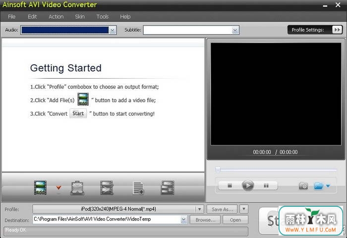 AinSoft AVI Video Converter(AVIƵת)V1.0.1.23ٷ
