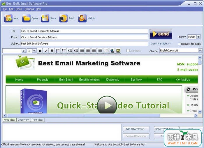 BBmail Email Marketing Software V7.6.1ٷ