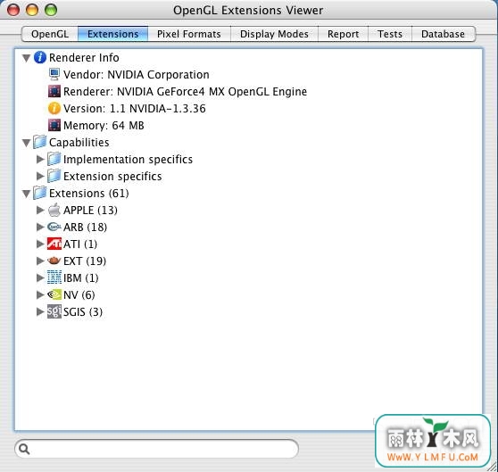 OpenGL Extension Viewer(OpenGL Extension Viewer 3.35 Build 49.0.0.0updateٷ)V3