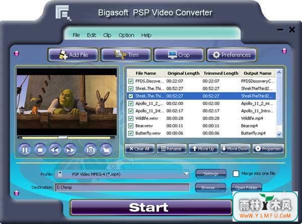 Bigasoft PSP Video Converter(Ƶת)V5.0.8ٷ