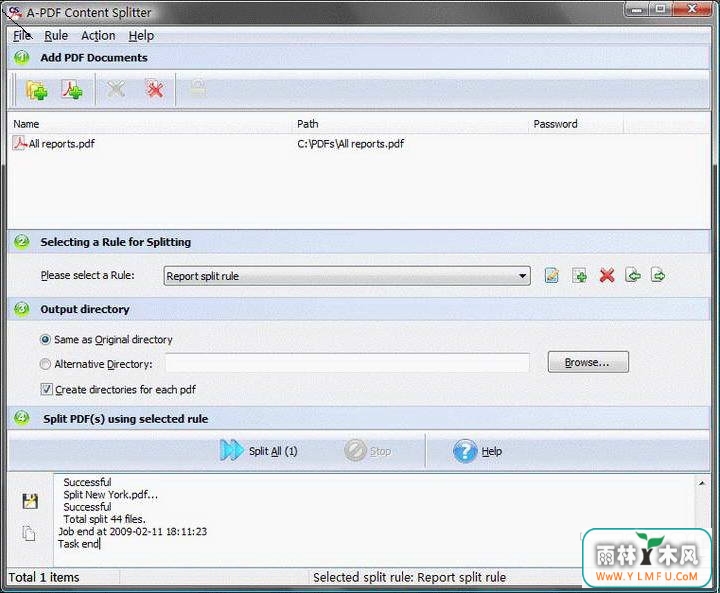 PDF Content Split Batch(ıϢ)V3.02ٷ