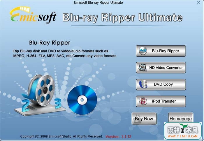 Emicsoft Blu-Ray Ripper Ultimate(DVDת)V3.1.2ٷ