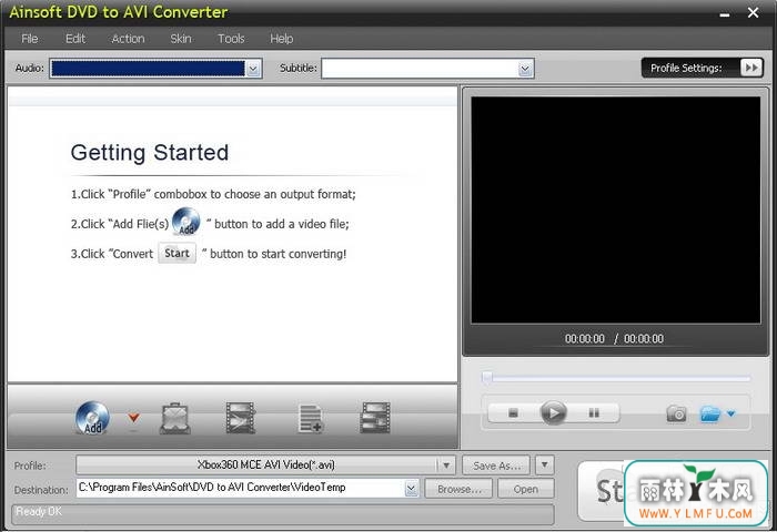 Ainsoft DVD to AVI Converter(dvdļתΪaviʽ)V1.0.1.47ٷ