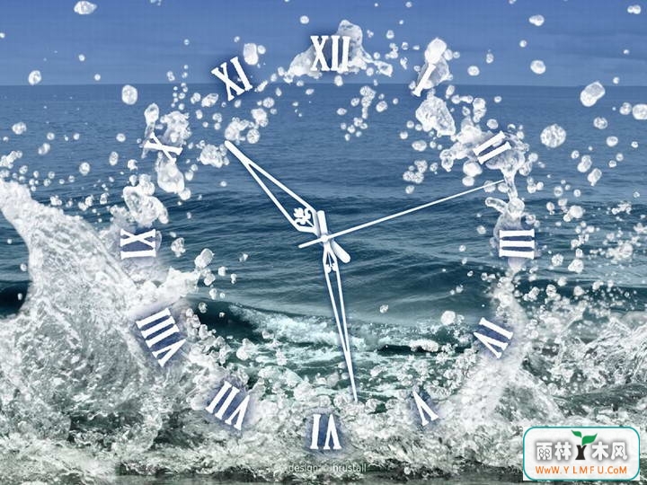 Water Element Clock screensaver V2.7ٷ