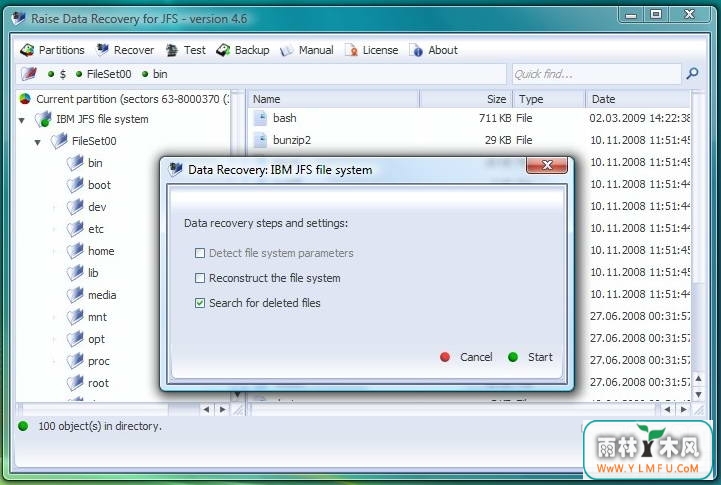 Raise Data Recovery for JFS(ݻָJFSļϵͳ)V5.19ٷ 5.19