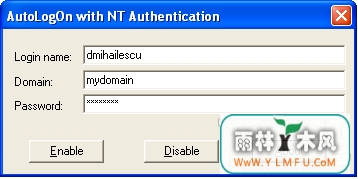 WinNT Auto Logon(WinNT Auto Logonٷ)V1.0.0ٷ