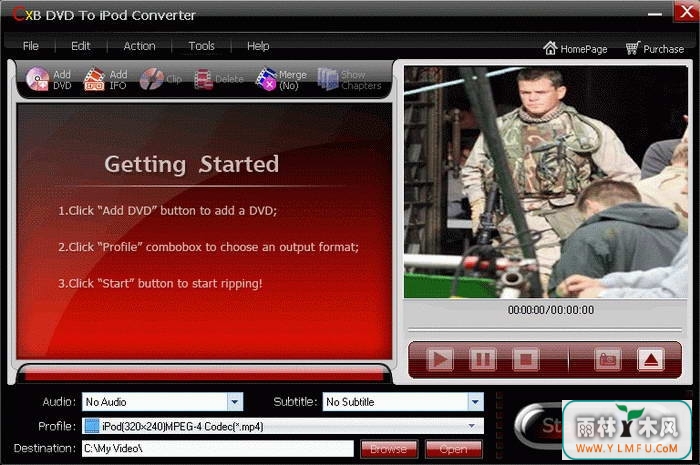 CXBSoft DVD To iPod Converter(DVDת)V1.1.2ٷ