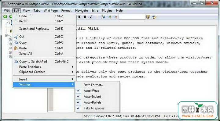 wikidPad (wikidPad ٷ)V2.2 RC 10ٷ