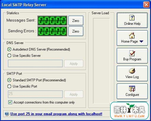 Local SMTP Relay Server(SMTP)V5.26ٷ