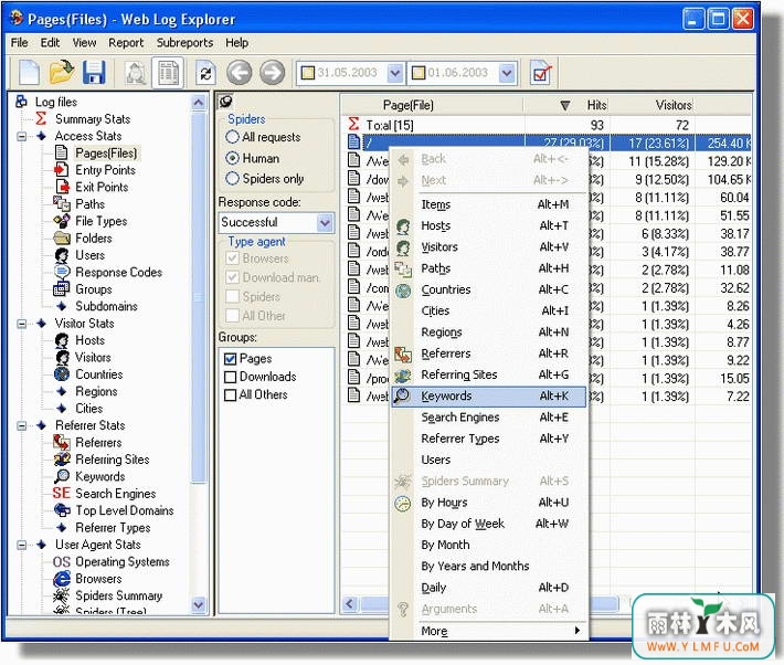 Web Log Explorer Enterprise(Web Log Explorer Enterpriseٷ)V7.22ٷ 25.3